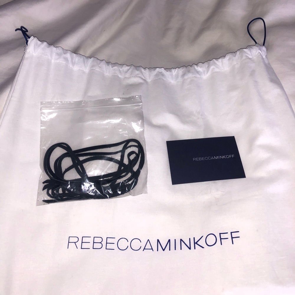 Black Rebecca Minkoff Small MAB Side Zip Satchel - Picture 6 of 7